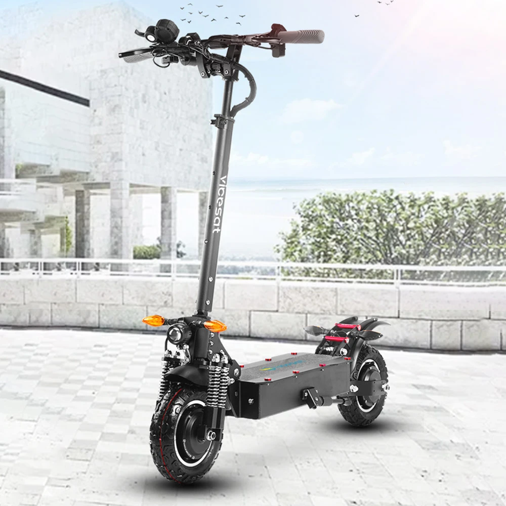 Vicesat VS04 Electric Scooter 10 Inch 2*1000W Motor 52V 24Ah Battery 65Km/h Max Speed 60Km Range 150KG Max Load - Image 3