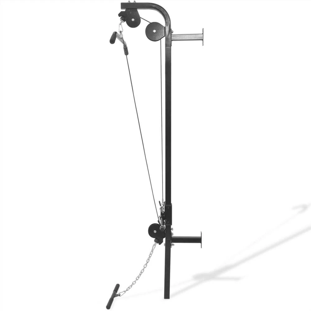 Wall-mounted Home Gym With 2 Pulleys - Image 2