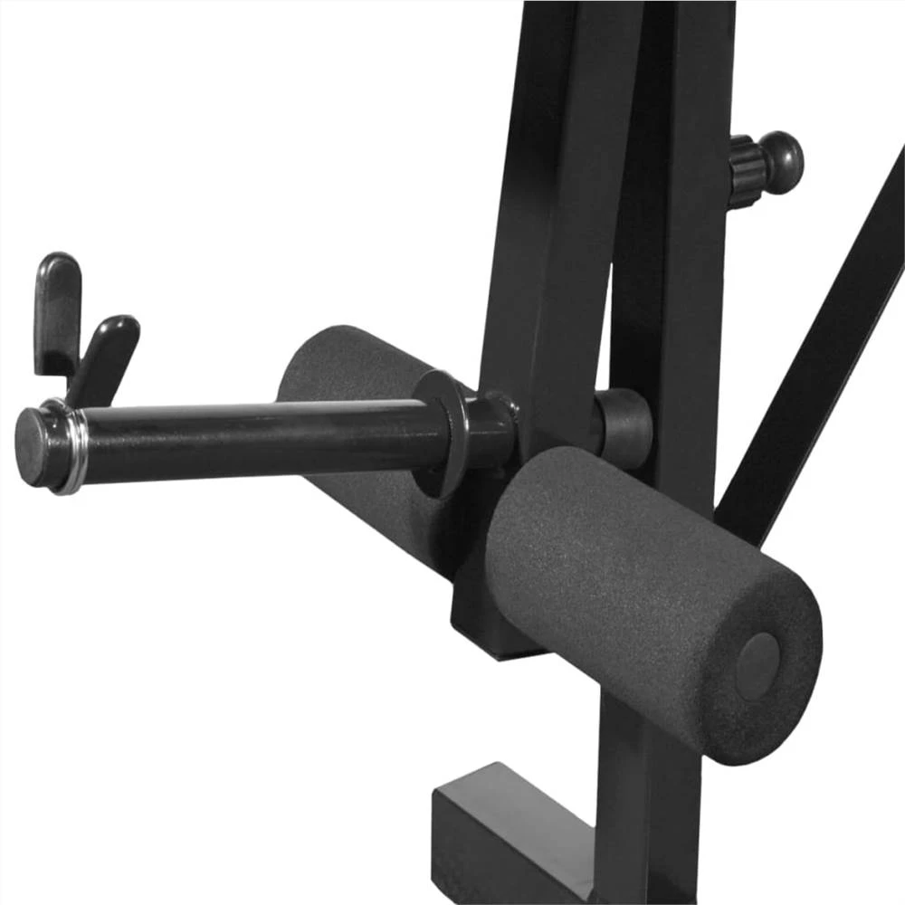 Weight Bench With Weight Rack, Barbell And Dumbbell Set 60.5kg - Image 4
