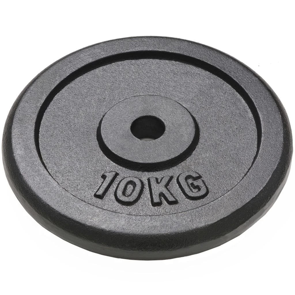 Weight Plates 2 Pcs 20 Kg Cast Iron - Image 2