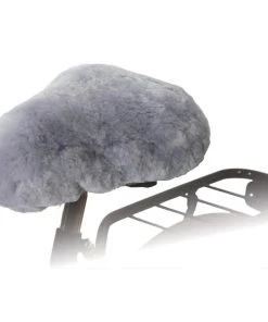 Willex Bicycle Saddle Cover Sheepskin Grey 30135