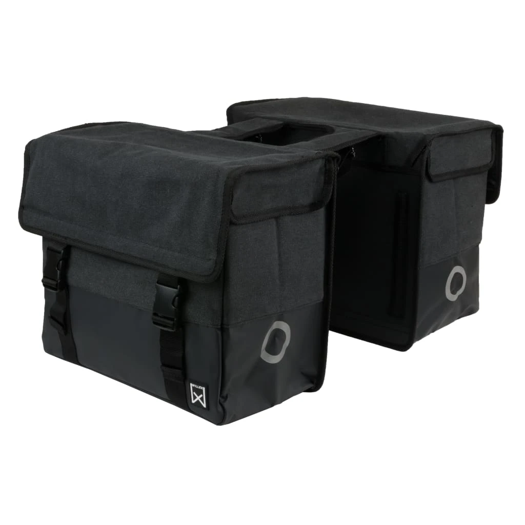 Willex Newspaper Bag Canvas 57 L Black And Matt Black - Image 4