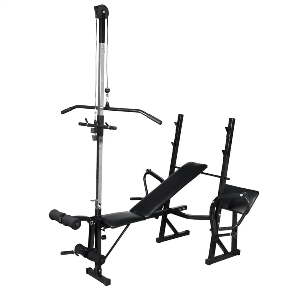 Workout Bench With Weight Rack, Barbell And Dumbbell Set 30.5kg - Image 5