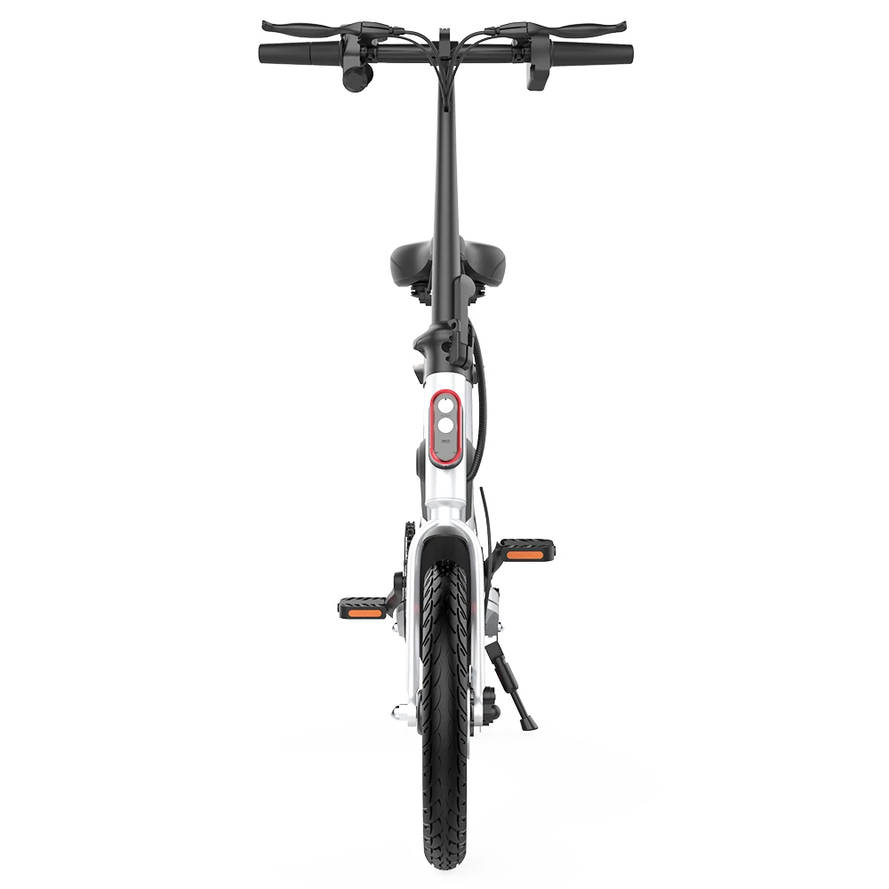 Y1 Electric Bike 350W Motor 36V 10.4Ah Battery 14'' Tire 25km/h Max Speed 30-40km Range - White - Image 5