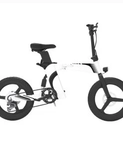 Z7 Electric Bike 250W Brushless Motor 36V 8Ah Battery 20'' Tire, 25km/h Max Speed, 30-40km Range, 120kg Load - White