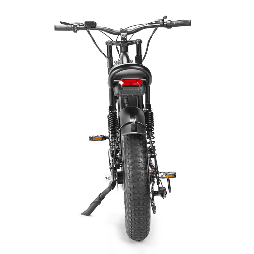 Z8 Electric Bike 20*4.0 Inch Fat Tire 48V 500W Motor 15Ah Battery 45km/h Max Speed 7-Speed Shimano Derailleur Front & Rear Mechanical Disc Brake - Image 6