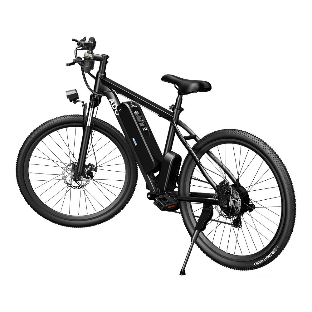 ADO A26 Electric Moped Bike 26 Inch Mountain Bike 500W Hall Brushless Motor SHIMANO 7-Speed Derailleur 36V 12.5Ah Removable Battery 35km/h Max Speed Up To 35km Max Range IPX5 Aluminum Alloy Frame - Black - Image 3