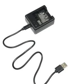 Battery Charger Charging Dock Input 5V-2A For Xiaoyi YI 4K+ / YI 4K - Black