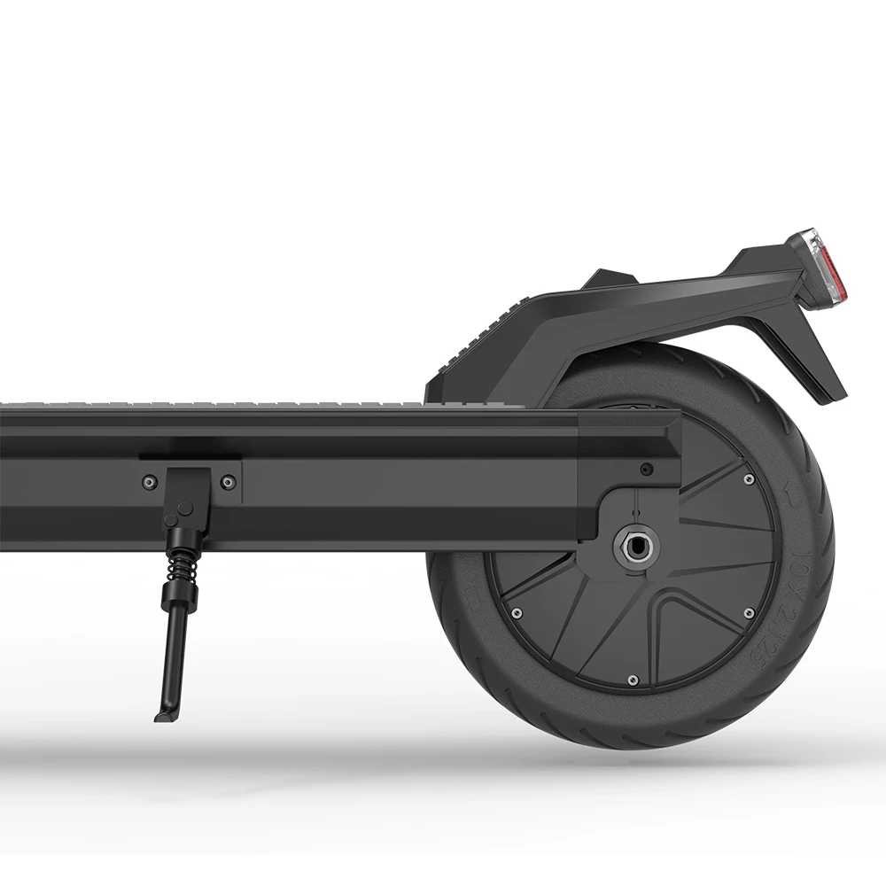 Kukudel 105 Pro Folding Electric Scooter 10" Tire 500W Motor 36V 15Ah Battery Max Speed 25km/h LCD Display 39-46km Long Range Aluminium Alloy Body - Black - Image 3