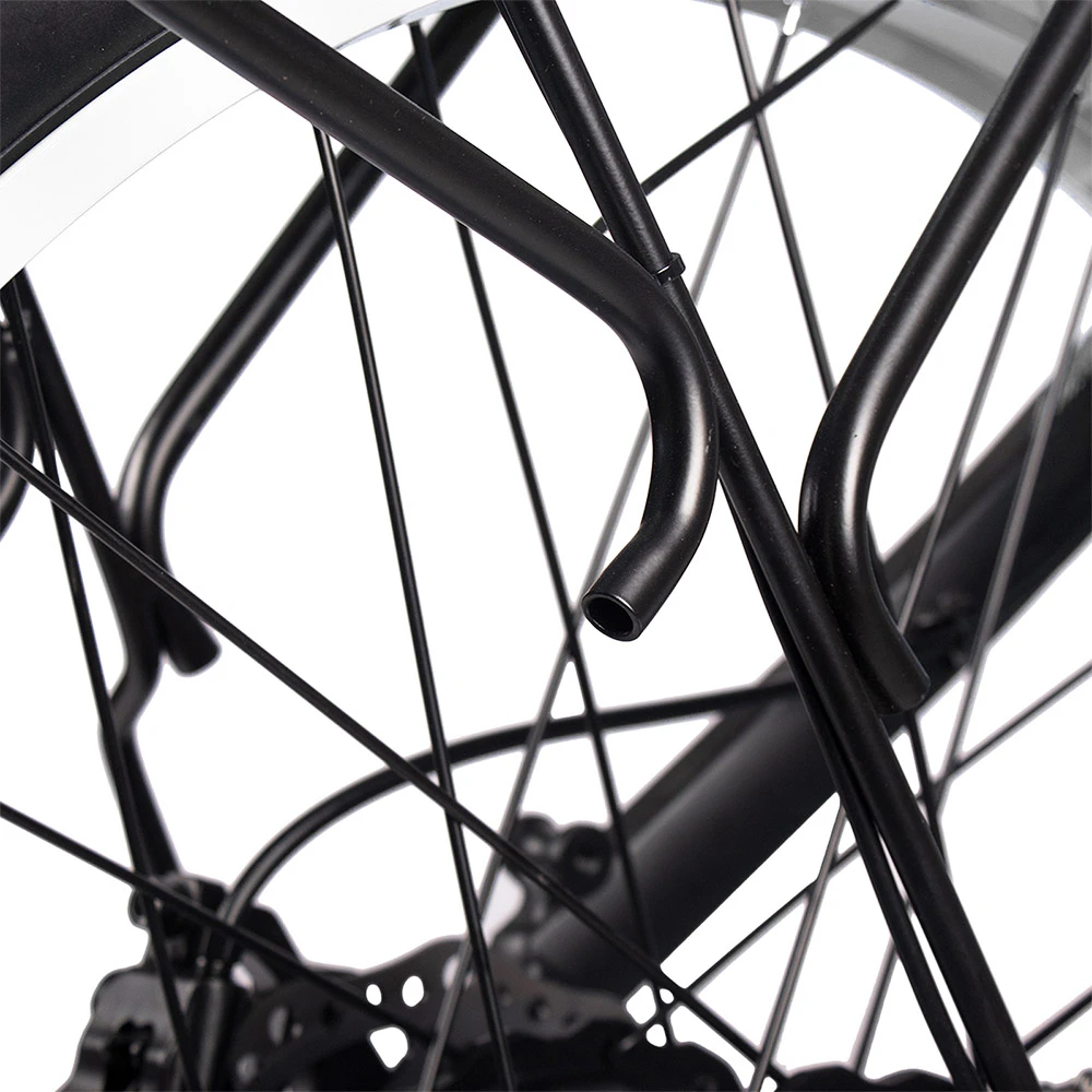 CYSUM M900 Fat Tire Electric Bike 26*4.0 Inch Chaoyang Fat Tire 48V 1000W Brushless Gear Motor 40Km/h Max Speed 17Ah Removable Battery For 50-70 Range - Black - Image 4