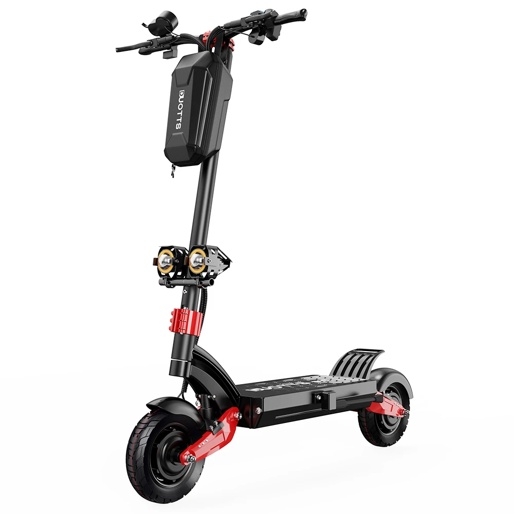 DUOTTS D10 Electric Scooter 10 Inch Tires 2*1600W Dual Motor 60V 20.8Ah Battery 65Km/h Max Speed For 65KM Range 150kg Load Hydraulic Brake Oil Brake