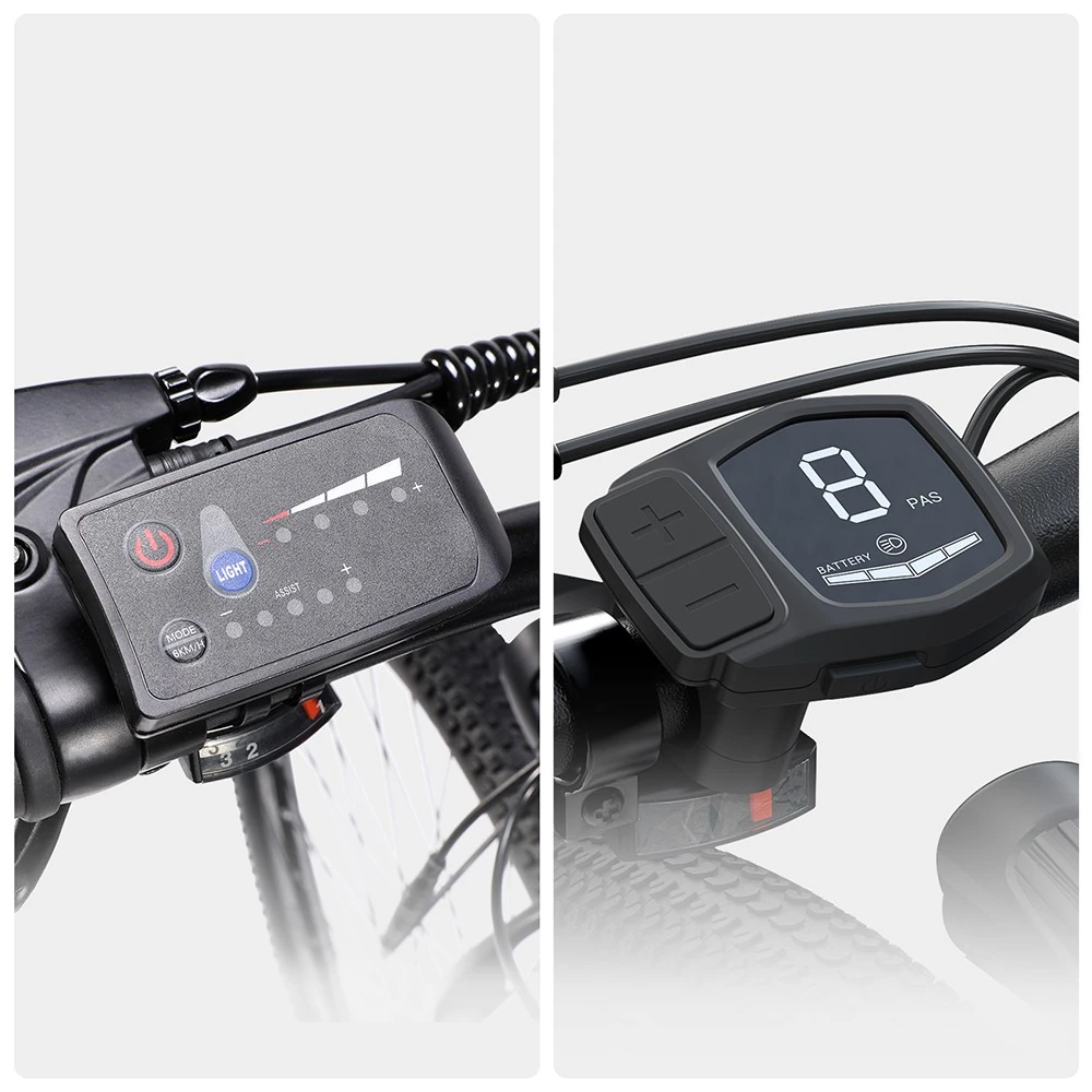 ELEGLIDE M1 Electric Bike Upgraded Version 27.5 Inch 250W Brushless Motor 36V 7.5Ah 25Km/h Max Speed Mountain Urban Bicycle SHIMANO Shifter 21 Speeds Removable Battery Up To 65km Max Range IPX4 Aluminum Alloy Frame Dual Disk Brake - Dark Blue - Image 6