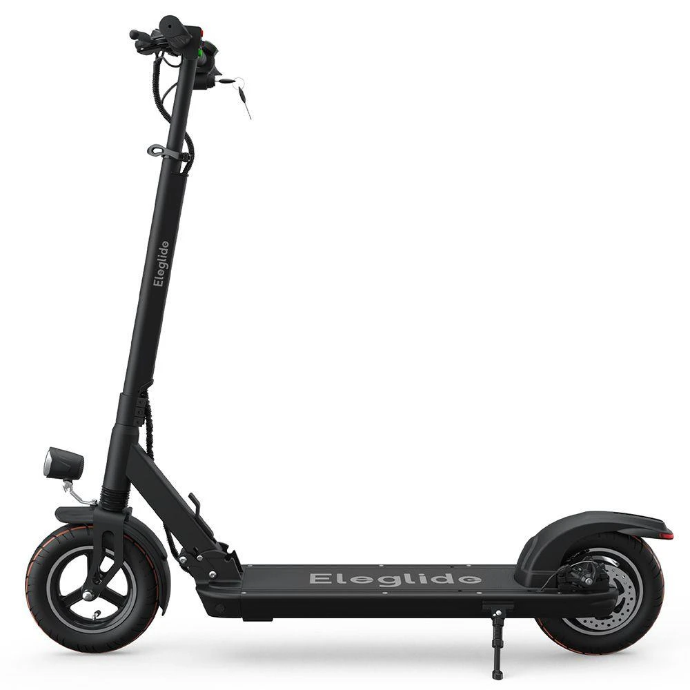 Eleglide S1 Folding Electric Scooter 10" Pneumatic Tires 400W Motor 3 Speed Modes 36V 8.0Ah Battery 24km/h Max Speed Up To 30km Max Range Rear Disc Brake - Black
