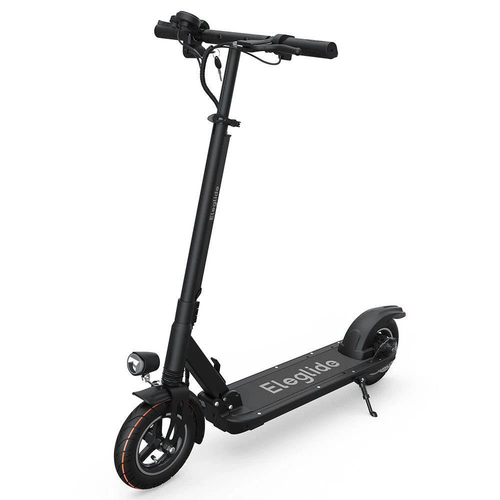 Eleglide S1 Folding Electric Scooter 10" Pneumatic Tires 400W Motor 3 Speed Modes 36V 8.0Ah Battery 24km/h Max Speed Up To 30km Max Range Rear Disc Brake - Black - Image 2