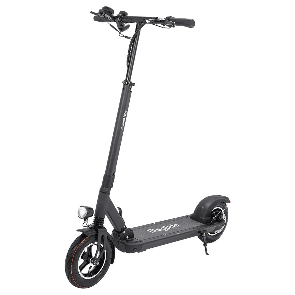 Eleglide S1 Folding Electric Scooter 10" Pneumatic Tires 400W Motor 3 Speed Modes 36V 8.0Ah Battery 24km/h Max Speed Up To 30km Max Range Rear Disc Brake - Black - Image 5