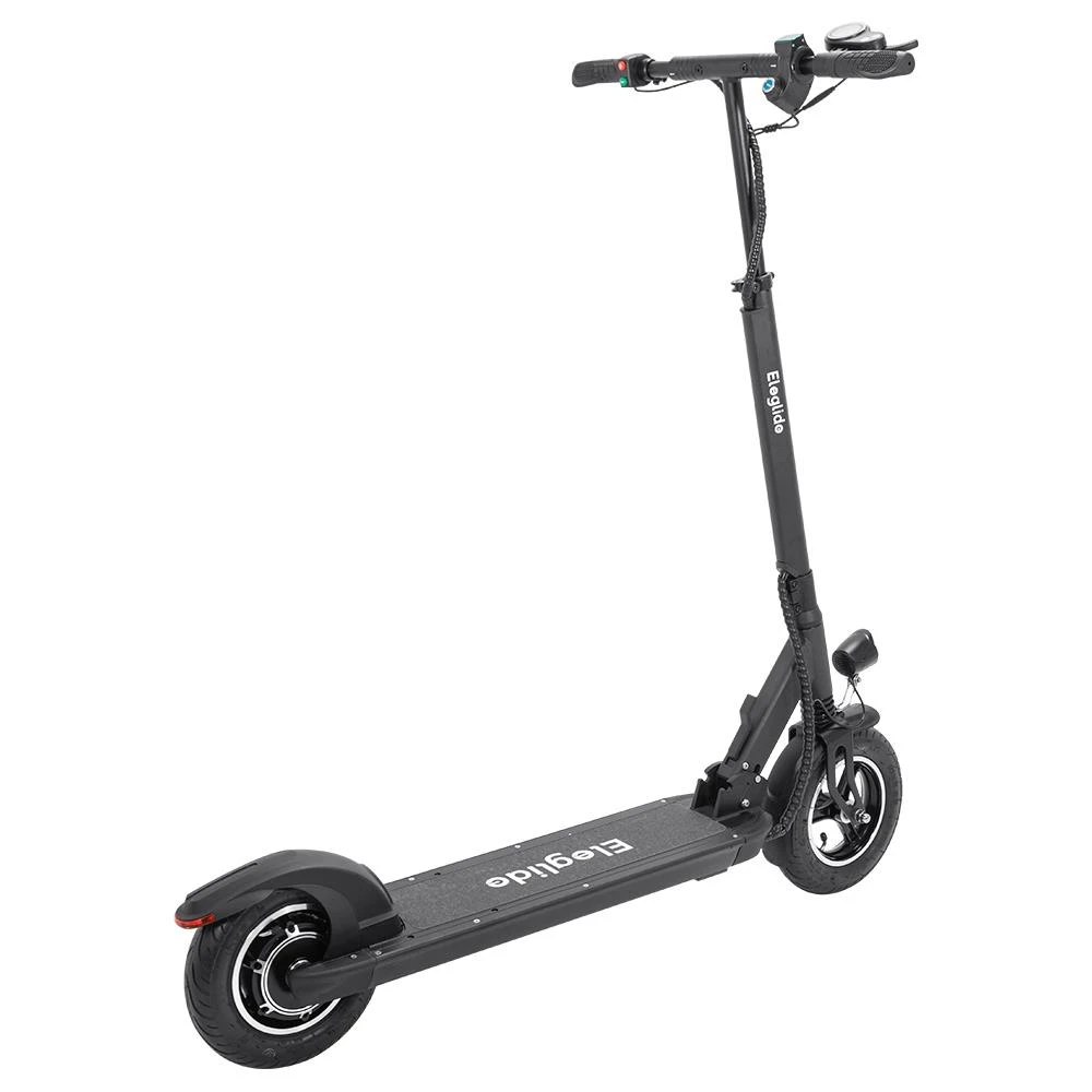 Eleglide S1 Folding Electric Scooter 10" Pneumatic Tires 400W Motor 3 Speed Modes 36V 8.0Ah Battery 24km/h Max Speed Up To 30km Max Range Rear Disc Brake - Black - Image 6