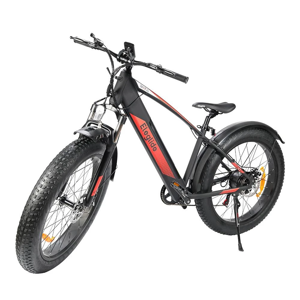 2PCS ELEGLIDE Tankroll Electric Mountain Bike 26*4.0 Inch Fat Tires Max Instant Power 740W Motor 25Km/h Speed 48V 10Ah Battery Shimano 7-Speed Gear 70KM Top Range Dual Disc Brake 57N.m Max Torque Powerful Motor Moped Fat Bike - Image 2