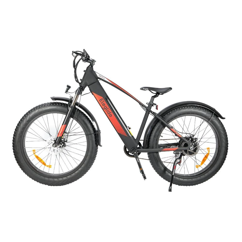 2PCS ELEGLIDE Tankroll Electric Mountain Bike 26*4.0 Inch Fat Tires Max Instant Power 740W Motor 25Km/h Speed 48V 10Ah Battery Shimano 7-Speed Gear 70KM Top Range Dual Disc Brake 57N.m Max Torque Powerful Motor Moped Fat Bike - Image 6
