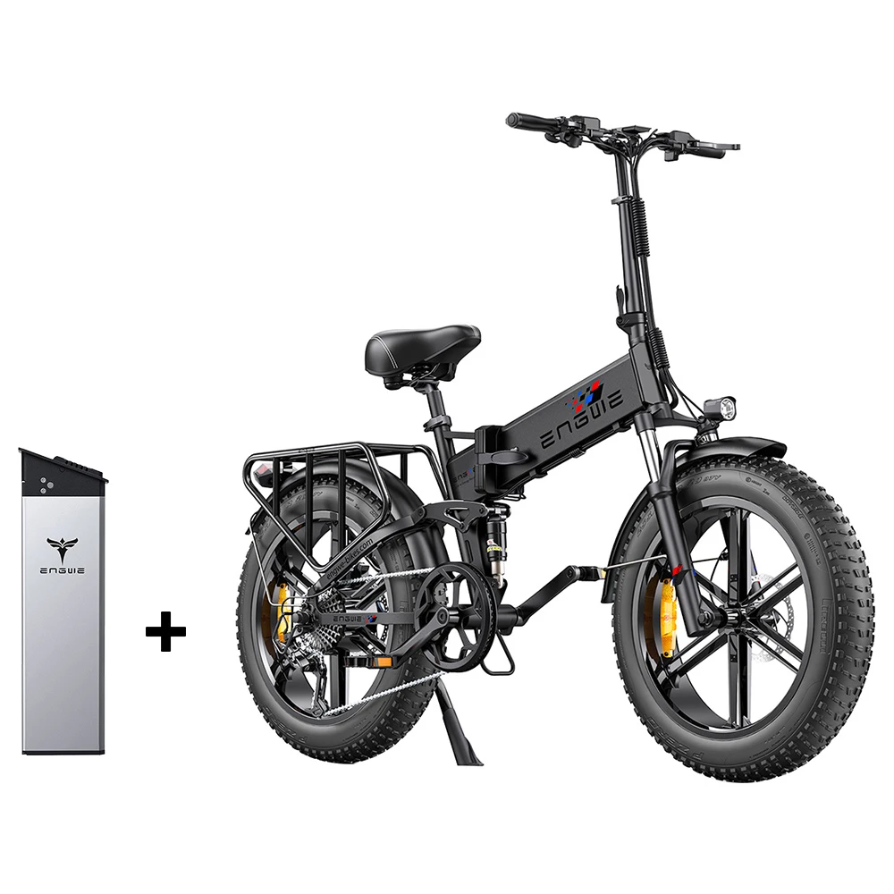 ENGWE ENGINE Pro Electric Bicycle & 16Ah Battery Combo - Black