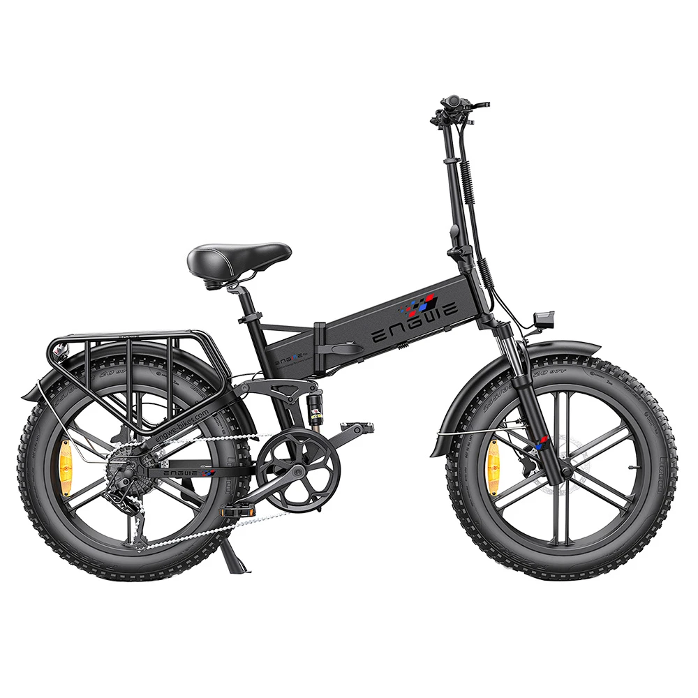 ENGWE ENGINE Pro Electric Bicycle & 16Ah Battery Combo - Black - Image 3