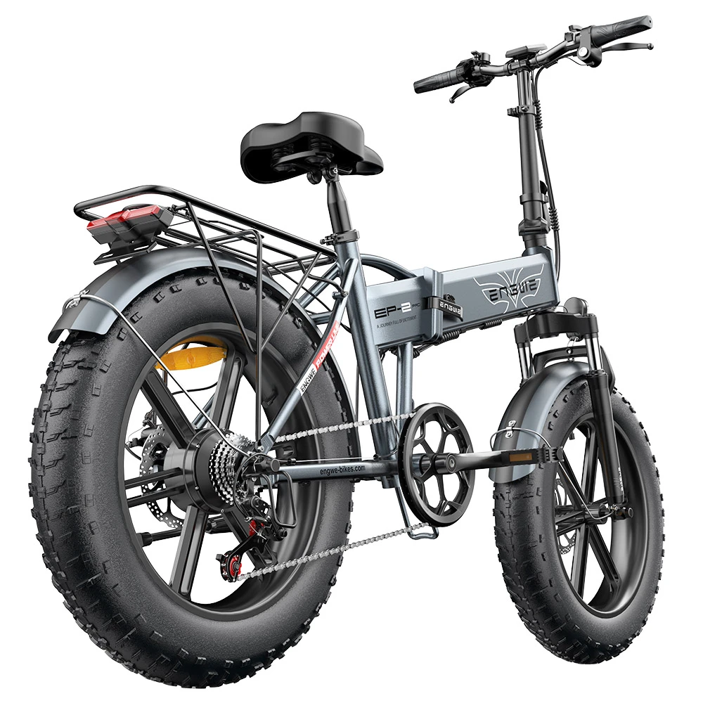 ENGWE EP-2 Pro Electric Bicycle & 13Ah Battery Combo - Gray - Image 5