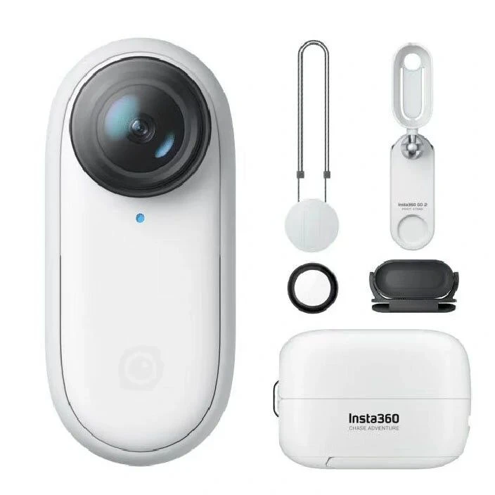 ADO & Insta360 GO2 XE Sports Camera Wifi 1440p 50fps Waterproof Action Camera & Electric Tire Inflator Air Pump - Model A - Image 2