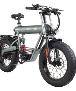 GOGOBEST GF500 Electric Bicycle 20*4.0 Inch Fat Tire 750W Motor 45Km/h Top Speed 48V 20Ah Battery 90-100KM Max Range Shimano 7-Speed Transmission Dual Disc Brake