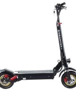 OBARTER X1 Folding Electric Sport Scooter 10" Off-road Tire 500W Brushless Motor 48V 20Ah Battery BMS 3 Speed Modes Dual Disc Brake Max Speed 55KM/h LED Display 40-50KM Long Range - Black