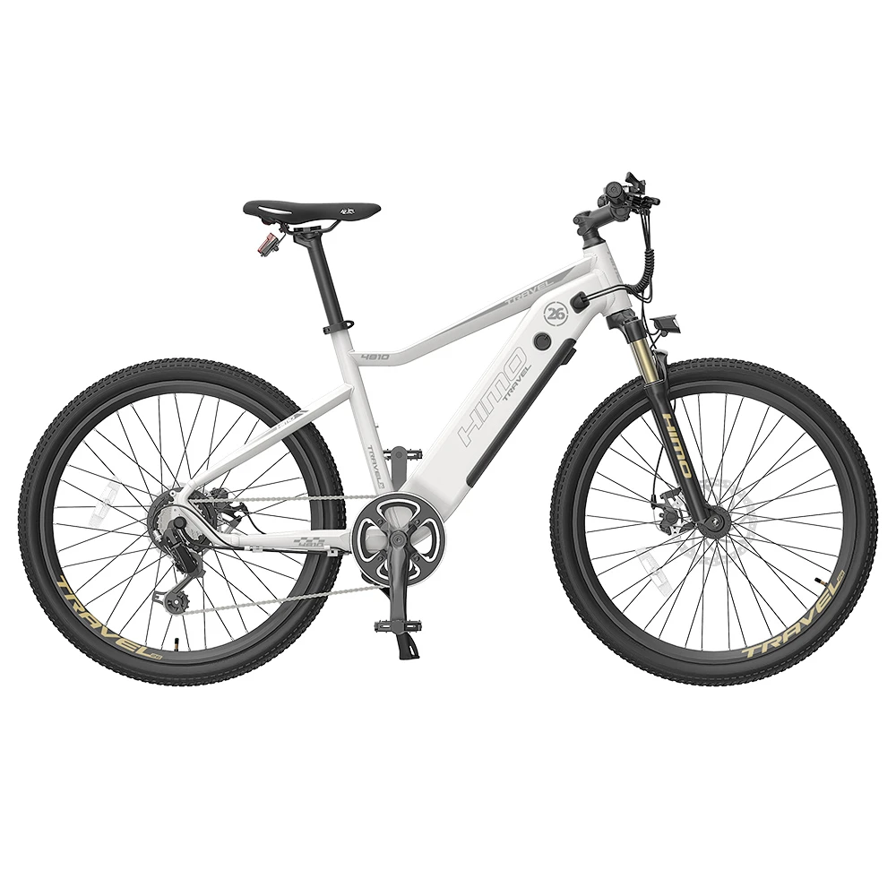 HIMO C26 Max Electric Bicycle 250W Motor Max Speed 25km/h 48V 10AH 100km Max Range - White