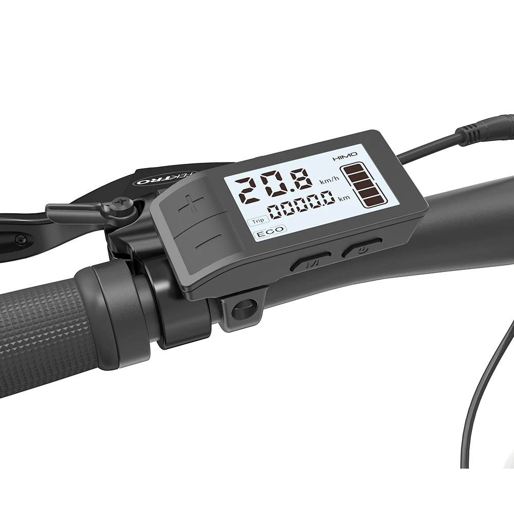 HIMO C26 Max Electric Bicycle 250W Motor Max Speed 25km/h 48V 10AH 100km Max Range - White - Image 4