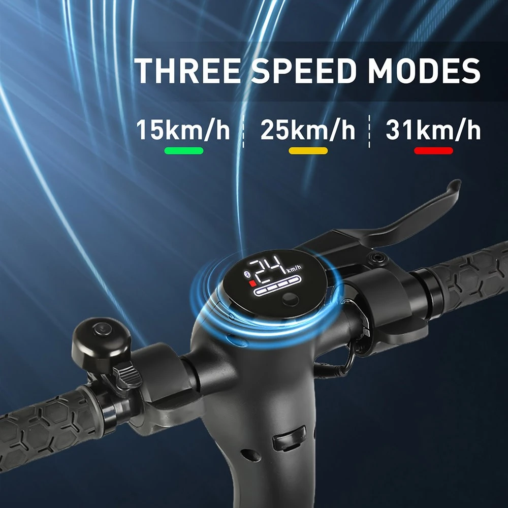 IScooter M5pro Electric Scooter 8.5'' Honeycomb Tire 350W Motor 7.8Ah Battery For 35km Range Front And Rear Shock Absorbers - Image 3