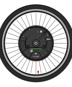 IMortor3 Permanent Magnet DC Motor Bicycle Wheel 26 Inch With App Control Adjustable Speed Mode V Break - EU Plug
