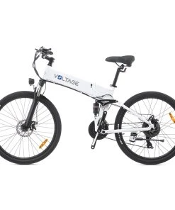 KAISDA K1-V Electric Bike 26 Inch Foldable Mountain Bike 250W Motor 25Km/h Max Speed 36V 10.4Ah Battery 70KM Max Range 120KG Max Load - White