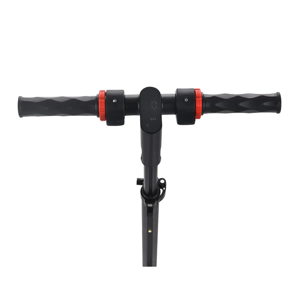 KUGOO S1 Plus 8 Inch Folding Electric Scooter 350W Motor 7.5Ah Clear LCD Display Screen Max 30km/h 3 Speed Modes Max Range Up To 25km Easy Folding - Black - Image 5