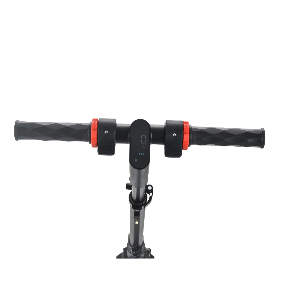 KUGOO S1 Plus 8 Inch Folding Electric Scooter 350W Motor 7.5Ah Clear LCD Display Screen Max 30km/h 3 Speed Modes Max Range Up To 25km Easy Folding - Black - Image 6