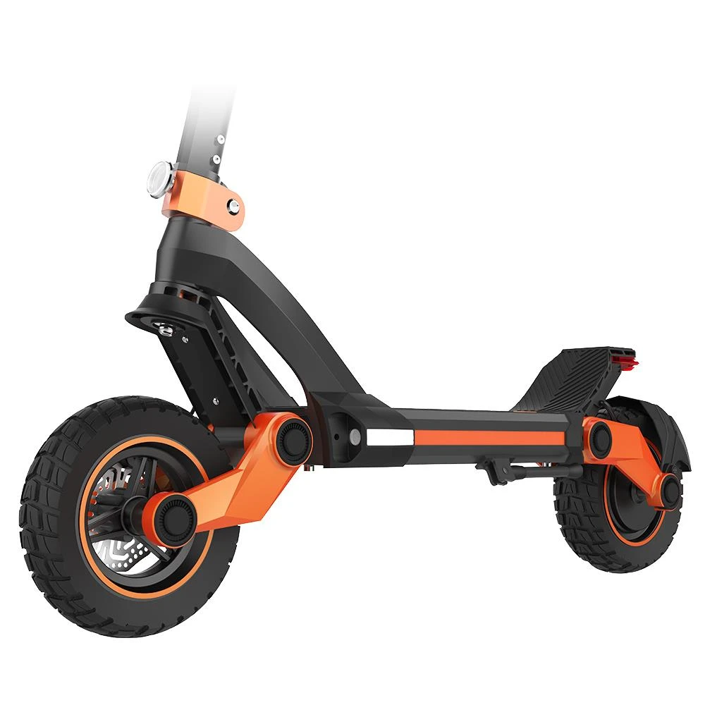 KugooKirin G3 Adventurers Electric Scooter 10.5 Inch 1200W Rear Motor 52V 18Ah Lithium Battery Max Speed 50KM/H Touchable Display Control Panel TPU Suspension System IPX4 - Black - Image 6