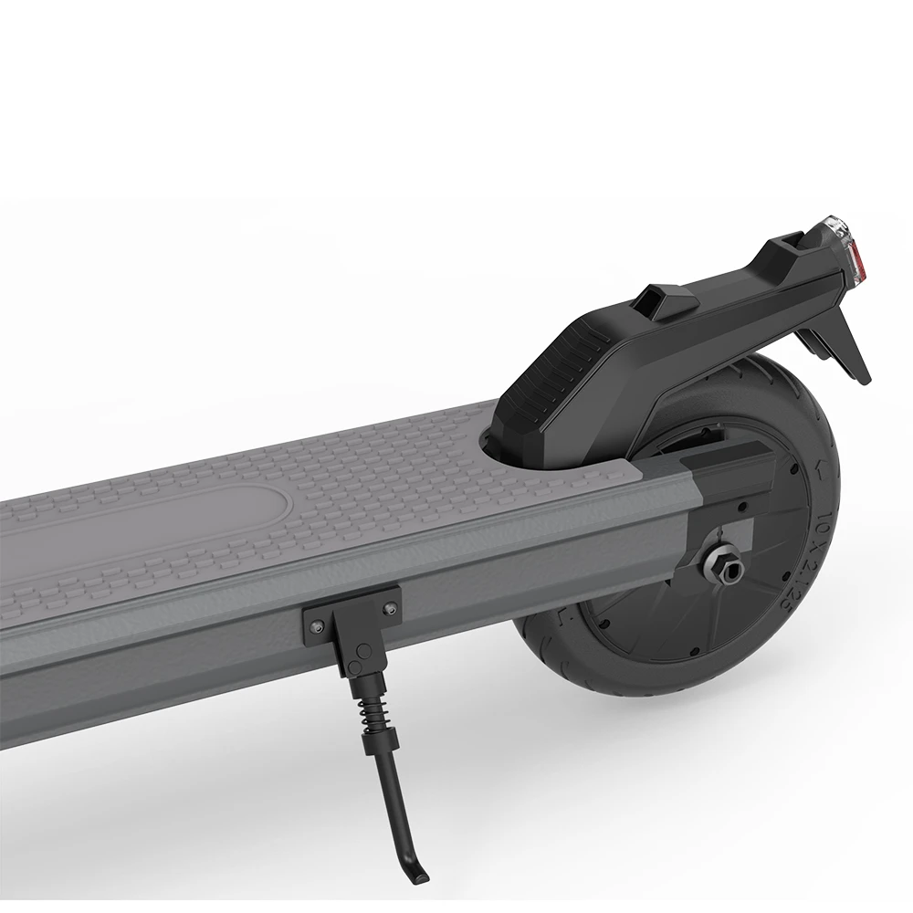 Kukudel 105 Folding Electric Scooter 10" Tire 500W Motor 36V 12.5Ah Battery Max Speed 25km/h LCD Display 32-39km Long Range Aluminium Alloy Body - Gray - Image 5