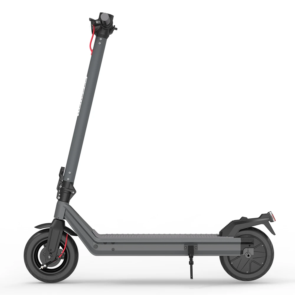 Kukudel 105 Folding Electric Scooter 10" Tire 500W Motor 36V 12.5Ah Battery Max Speed 25km/h LCD Display 32-39km Long Range Aluminium Alloy Body - Gray - Image 3
