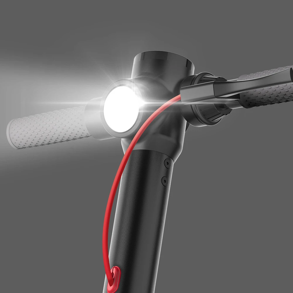 Kukudel 856 Folding Electric Scooter 8.5 Inch Tire 350W Motor 36V 7.5Ah Battery Max Speed 25km/h LCD Display 22-26km Max Range Aluminium Alloy Body - Blue - Image 4