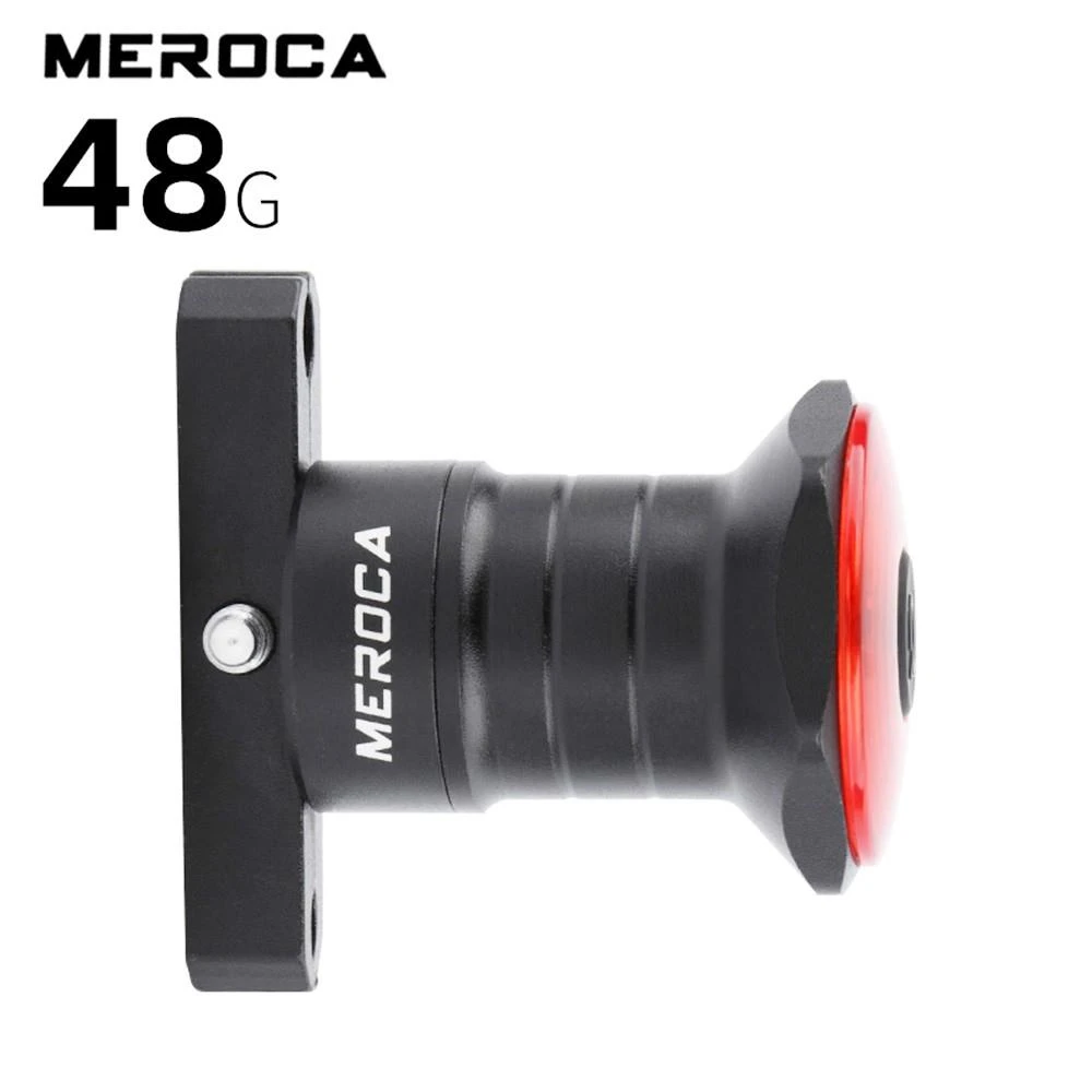 MEROCA WR15 Smart Bike Tail Light Brake Sensing Bicycle Rear Flashlight With 500mAh Battery 7 Light Modes For Saddle - Image 3