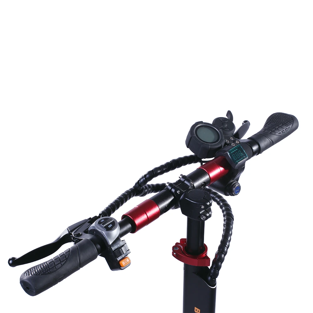 BEZIOR S1 Off-Road Electric Scooter 13Ah Battery 1000W Motor Up To 50KM Travel Mileage 10 Inch Wheel 45Km/h Disk Brake Aluminum Alloy Body - Black - Image 5