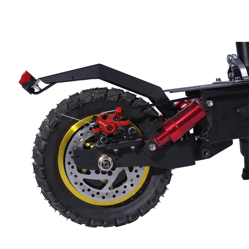 BEZIOR S1 Off-Road Electric Scooter 13Ah Battery 1000W Motor Up To 50KM Travel Mileage 10 Inch Wheel 45Km/h Disk Brake Aluminum Alloy Body - Black - Image 6