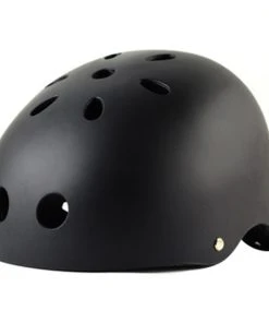 Professional Sports Bike Helmet For Bike Scooter Derby Inline Skateboard Size L - Black