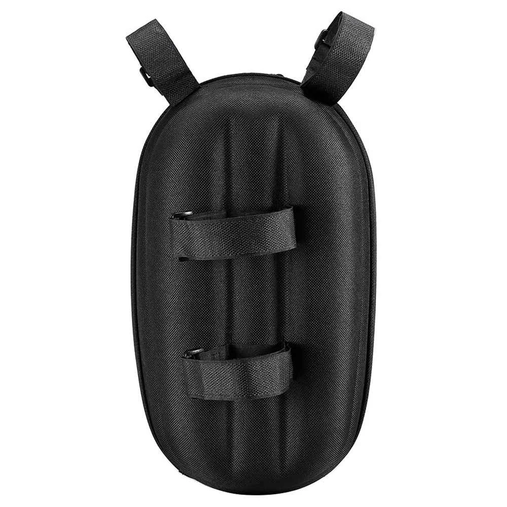 Front Tube Bag Large Capacity Tools Storage For Electric Scooter Bike - Black - Image 2