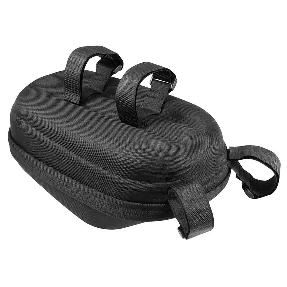 Front Tube Bag Large Capacity Tools Storage For Electric Scooter Bike - Black - Image 5
