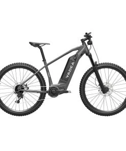 Yadea YS500 27.5 Inch Touring Electric Bike 350W Fusion Mid Drive Motor Shimano BL-MT200 Brake 13Ah LG Cell Battery LCD Display 25KM/H Up To 80-100Km - Grey