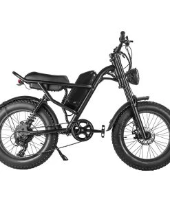 Z8 Electric Bike 20*4.0 Inch Fat Tire 48V 500W Motor 15Ah Battery 45km/h Max Speed 7-Speed Shimano Derailleur Front & Rear Mechanical Disc Brake